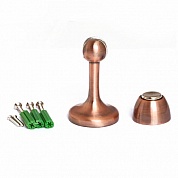 Картинка Упор дверной настенный магнитный Apecs DS-2761-M-AC медь